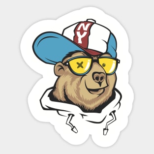 NY Bear Sticker